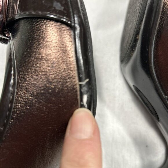 Eurosoft by Sofft Copper Leather Pumps Heels Shoes Womens 6.5M - Picture 7 of 9